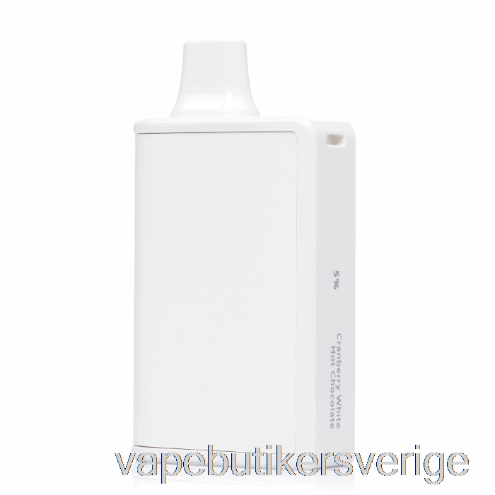 Vape Sverige Horizon Binaries Cabin 10000 Engångs Tranbär Vit Varm Choklad